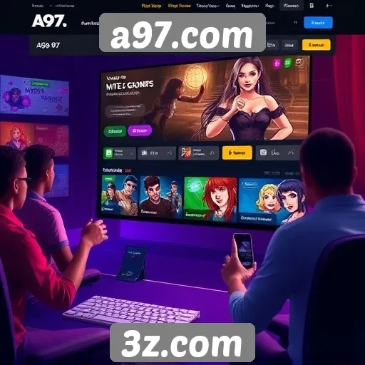 Acessibilidade no site a97.com para jogadores novatos