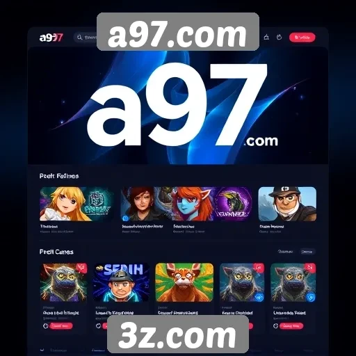 explorando a interface do usuário do a97.com